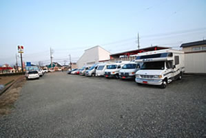 大駐車場